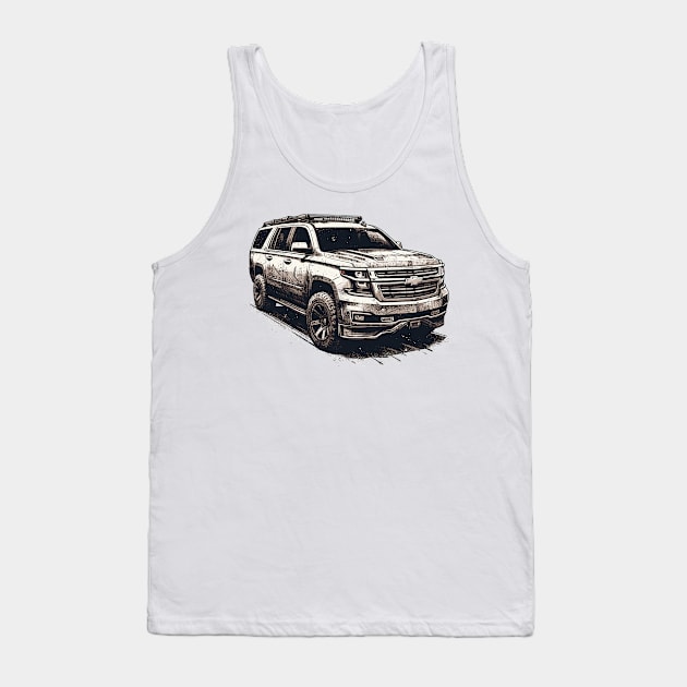 Chevrolet Suburban Tank Top by Vehicles-Art